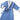 Microfiber Shawl Collar Robe - Wedgewood / White Cotton-Poly Lining by Boca Terry