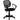 Mid-Back Black Mesh Spa/Salon Technician Chair with Arms by BIGA