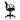 Mid-Back Black Mesh Spa/Salon Technician Chair with Arms by BIGA