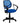 Mid-Back Blue Mesh Spa/Salon Technician Chair with Arms by BIGA