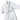Mini Stripe Shawl Collar Robe - 14 oz. / White by Boca Terry