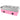 Miss Cire Extra Large Double 10 Lbs Pro Pink Hybrid Wax Warmer / 20 Lbs Total