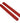Mylar Red Washable Cushioned Nail Files - 7&quot;L x 3/4&quot;W - Grit 80/80 - 50 Pack by Princess
