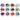 Nail Art Special Effect - Hexagon Shape - 12 colors