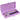 Nail Tool Organizer Storage Box (Case Only) - Purple - Each