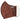 NanoSilver Face Masks - Washable Reusable 3-Ply Antibacterial Knitted Fabric - Rewashable up to 31X / Pack of 5 Masks - Burnt Sienna Red