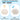 Natural Loofah Exfoliating Face Pads for Spa & Salon - 2.36" Round Natural Loofah Sponges for Gentle Exfoliation / 100 Pack
