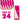 NaturaverdePro - Roll-On DELUXE PINK WAX - Hard Stripless Wax - Made in Italy / Case = 3.38 oz. - 100 grams per Cartridge X 24 Cartridges