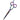 Ninja Swordsman Titanium Multi Color 5-1/2" Shear