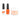 NR Elite Trio: Gel Polish + Lacquer + Dip/Acrylic Powder - #MS176 Papaya by NuRevolution / Gel Polish 15 mL. + Lacquer 15 mL. + Dip/Acrylic 2 oz.