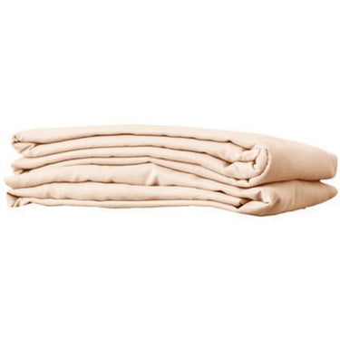 NRG Premium Microfiber Fitted Sheets - White, Natural, Dark Chocolate or Ocean / 120 GSM / 36"W x 77"L with a 7" Drop by NRG