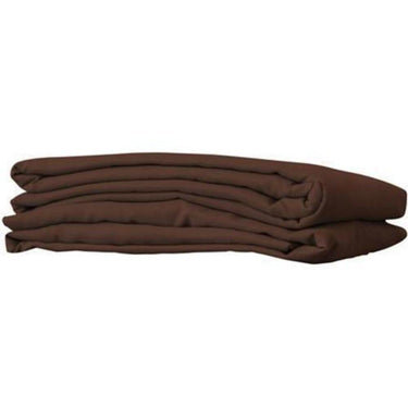 NRG Premium Microfiber Fitted Sheets - White, Natural, Dark Chocolate or Ocean / 120 GSM / 36"W x 77"L with a 7" Drop by NRG