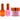 NuRevolution Elite 4-in-1 - LED/UV Soak Off Gel Polish 0.5 oz. + Nail Lacquer 0.5 oz. + Acrylic - Dipping - Sculpting Powder 2 oz. - #EMS44 Bubblegum Bliss