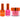 NuRevolution Elite 4-in-1 - LED/UV Soak Off Gel Polish 0.5 oz. + Nail Lacquer 0.5 oz. + Acrylic - Dipping - Sculpting Powder 2 oz. - #EMS56 Hot Pink Hype