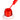 NuRevolution Gel Liner - Soak Off Gel Polish and Gel Liner Brush - Nail Art - Blood Shot / 8 mL.