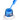 NuRevolution Gel Liner - Soak Off Gel Polish and Gel Liner Brush - Nail Art - Blue Tang / 8 mL.