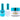 NuRevolution Lavish 4-in-1 - LED/UV Soak Off Gel Polish 0.5 oz. + Nail Lacquer 0.5 oz. + Acrylic - Dipping - Sculpting Powder 2 oz. - #LMS02 Snow Cloud