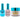 NuRevolution Lavish 4-in-1 - LED/UV Soak Off Gel Polish 0.5 oz. + Nail Lacquer 0.5 oz. + Acrylic - Dipping - Sculpting Powder 2 oz. - #LMS11 Delicious sorcery