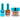NuRevolution Lavish 4-in-1 - LED/UV Soak Off Gel Polish 0.5 oz. + Nail Lacquer 0.5 oz. + Acrylic - Dipping - Sculpting Powder 2 oz. - #LMS111 Auric Glimmer