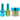 NuRevolution Lavish 4-in-1 - LED/UV Soak Off Gel Polish 0.5 oz. + Nail Lacquer 0.5 oz. + Acrylic - Dipping - Sculpting Powder 2 oz. - #LMS115 Iridescent Illusions