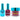 NuRevolution Lavish 4-in-1 - LED/UV Soak Off Gel Polish 0.5 oz. + Nail Lacquer 0.5 oz. + Acrylic - Dipping - Sculpting Powder 2 oz. - #LMS59 Crimson Witch