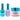 NuRevolution Lavish 4-in-1 - LED/UV Soak Off Gel Polish 0.5 oz. + Nail Lacquer 0.5 oz. + Acrylic - Dipping - Sculpting Powder 2 oz. - #LMS71 Rosette
