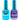 NuRevolution Lavish Duo - LED/UV Soak Off Gel Polish 0.5 oz. + Nail Lacquer 0.5 oz. - #LGP87 Sapphire Soirée