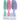 Olivia Garden Finger Brush / 9 Piece Display (Arctic Frost)