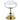 Ophelia Chic Styling Chair / White with Polished Gold Base by HANS Equipment