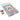 Orange/Blue Sponge Board - 180/240 Medium/Fine - 1" Mini Block / 1,512 Mega Case by DHS Products
