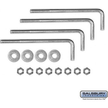 Pedestal Mounting Kit - for Cell Phone Locker Enclosures and Pedestals by Salsbury – Default Title by Salsbury
