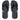 Pedi - Flips Flip Flops - Black - Medium / Case of 50