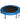Personal Rebounder / 38&quot; dia. x 9&quot; H by Ideal Products (JTR38)