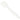 Plastic Spatula Angled 3" / 25 Pack