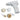 Portable Facial Brush Set by Spa Masters