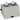 Powder-Coated White 2-Bottle Warmer