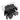 Powder Free Black Nitrile Gloves - LARGE / 100 Pack
