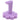 Practice Nail Stand - Purple - Each