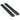 Premium Black Cushion Nail Files - 180/180 - Black Center - Washable / 2,000 Mega Case by DHS Products