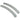 Premium Zebra Cushion Nail Files - 100/180 Washable Banana / 2,000 Mega Case by DHS Products