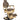 Princeton II Gold Edition Barber Chair by DIR Salon Furniture