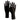 Product Club - Reusable Black Latex Gloves 12 Per Box - Size&#58; Medium