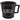 Professional Shaving Mug / Black Rubberized by Scalpmaster