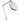 ProVue SuperSlim LED Magnifying Lamp with Rolling Stand / 5" 5-Diopter Round Crystal-Clear Glass Lens - 2.25x Magnification by Aven
