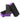 Purple 3 Way UK Nail Buffing Block 60/100 grit / 500 Case by UK Buffer