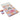 Purple/Orange Sponge Board - 100/180 Coarse/Medium - 1" Mini Block / 1,512 Mega Case by DHS Products