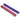 Quickshine High Gloss - Purple/Pink - 6 1/2" Nail Buffer / 500 Mega Case by DHS Products