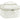 Quilted Medium Cosmetic Bag - White / Case of 12