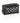 Quilted Small Cosmetic Bag - Black / Case of 14