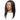 Reese Manikin Head / 100% Human Hair / 20"-22" Hair Length / Level 2 Black Hair by Diane Mannequins